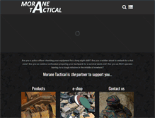 Tablet Screenshot of morane-tactical.eu
